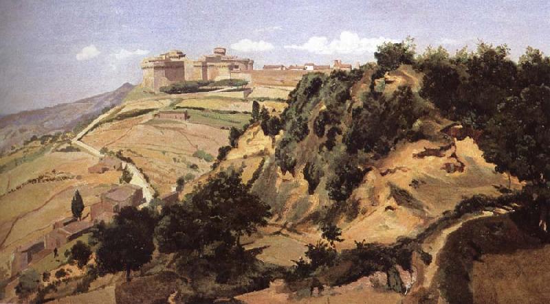 Jean Baptiste Camille  Corot Volterra Spain oil painting art